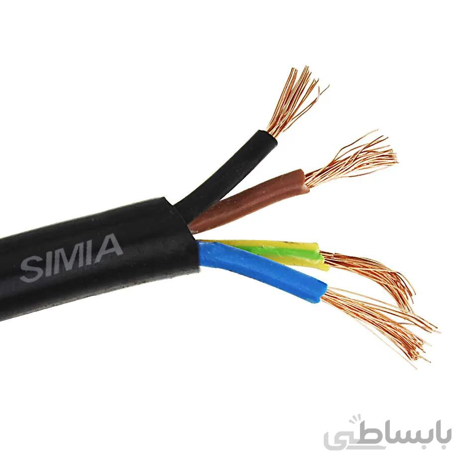 کابل برق افشان 4 در 1.5 (1.5×4) سیمیا