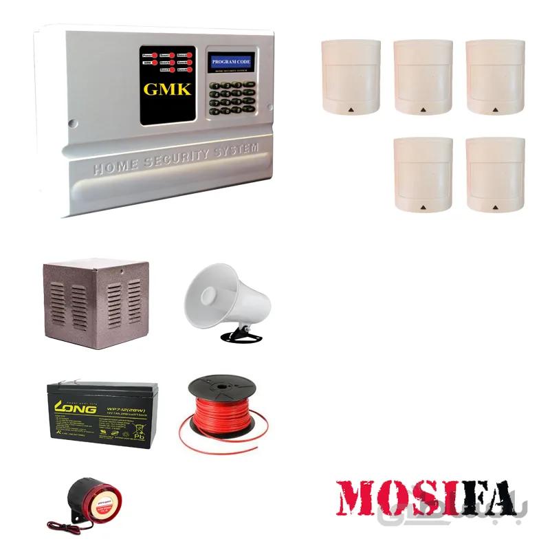 پکیج دزدگیر اماکن GMK سیمکارتی مدل GM_PR5