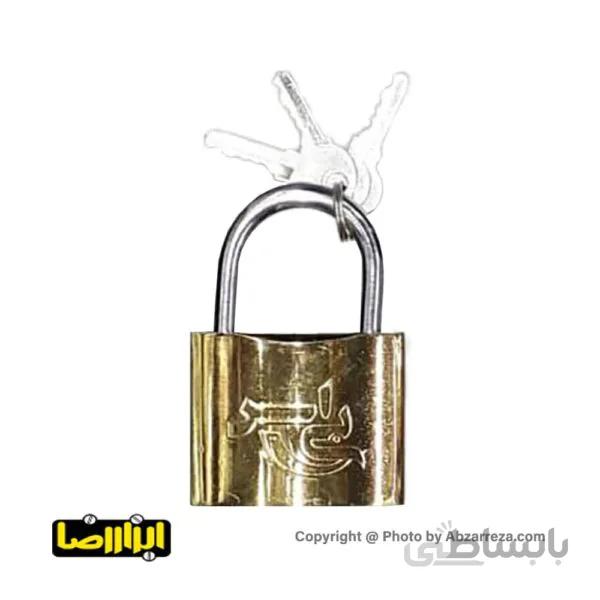 قفل آویز طرح برنج سایز 63