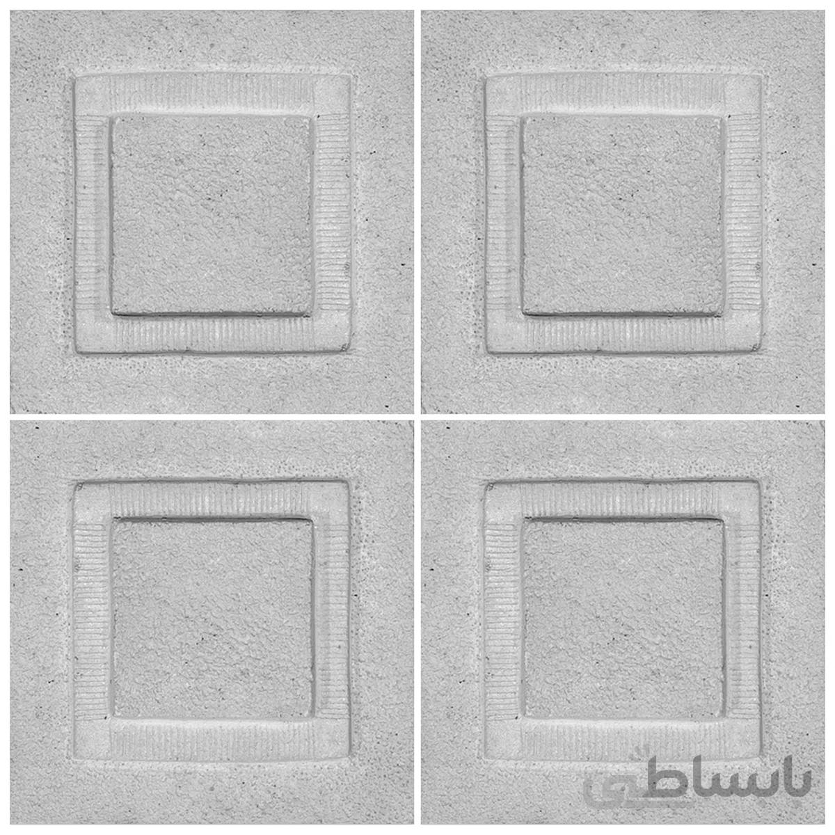 دیوارپوش تندیس و پیکره شهریار مدل امای کد w1010 16 بسته 4 عددی