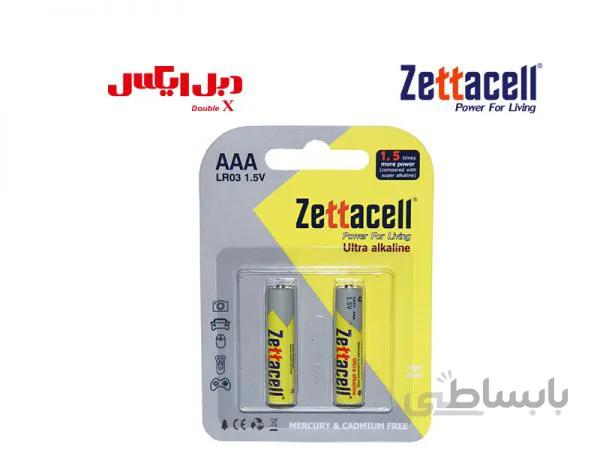 باتری نیم قلمی زتاسل Zettacell Ultra Alkaline