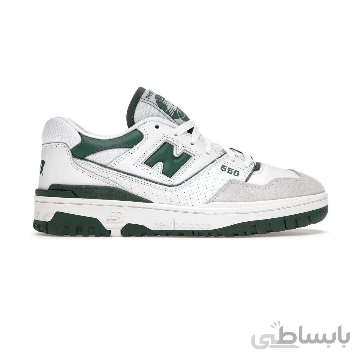 کتونی زنانه نیو بالانس 550 New Balance 550 White And Green