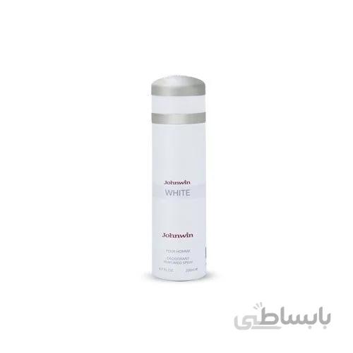 اسپری مردانه سفید جانوین مدل وایت (White) حجم ۲۰۰ میل اصلی