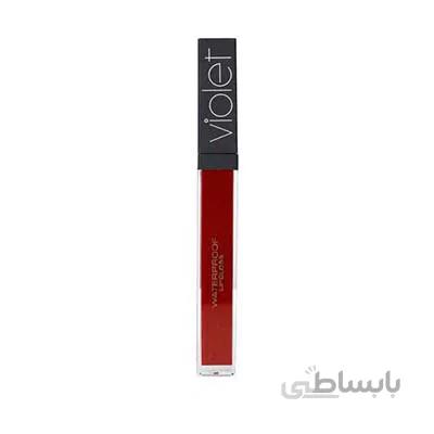 رژلب مایع مات ویولت ۱۶۳ / Violet Waterproof Lip Gloss