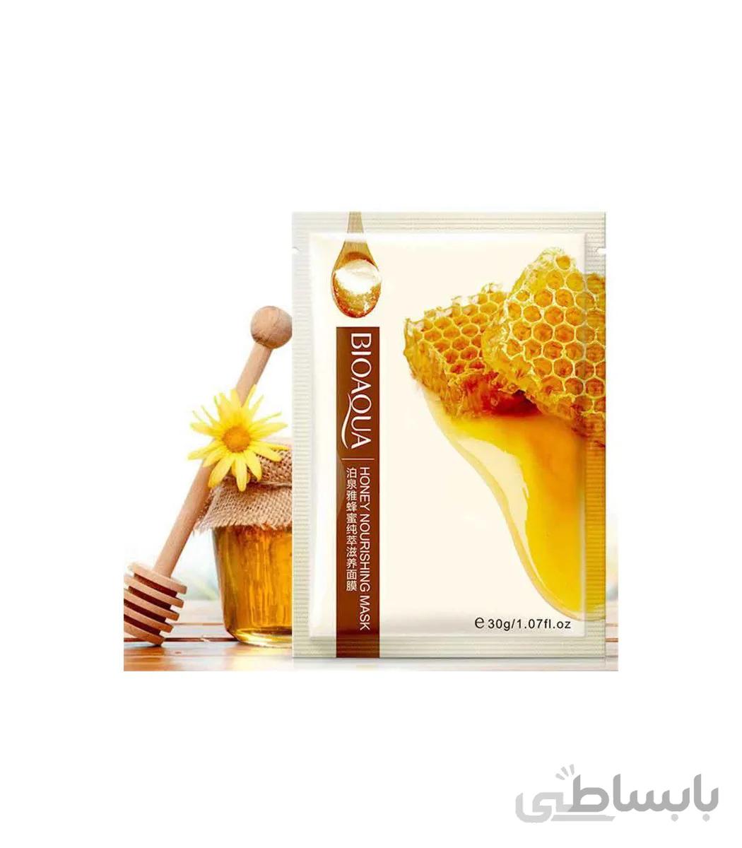 ماسک ورقه ای عسل بیوآکوا ا BIOAQUA HONEY NOURISHING