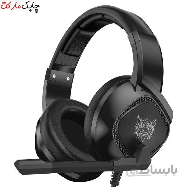 هدست گیمینگ ONIKUMA مدل PROFESSIONAL GAMING HEADSET K19 ا ONIKUMA K19 Gaming Headset -Xbox One Headset PS5 Headset with 7.1 Surround Sound Pro Noise Canceling Gaming Headphones