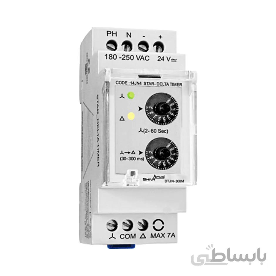 تایمر ستاره مثلث سری N آنالوگ شیوا امواج ا SUPER DIGITAL-ANALOG TIMER SWITCH / COUNTER / STAR DELTA SHIVA AMVAJ