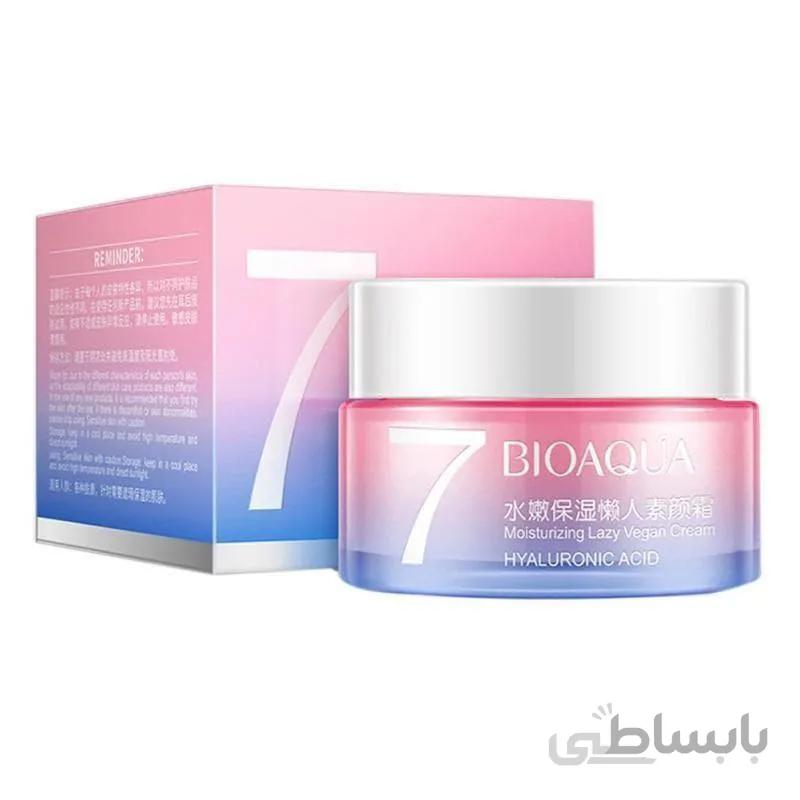 کرم سفیدکننده و 7 ویتامین هیالورونیک اسید بیوآکواBIOAQUA 7