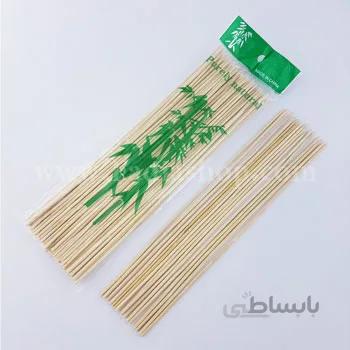 سیخ چوبی 25 سانت - حدود 70 عدد