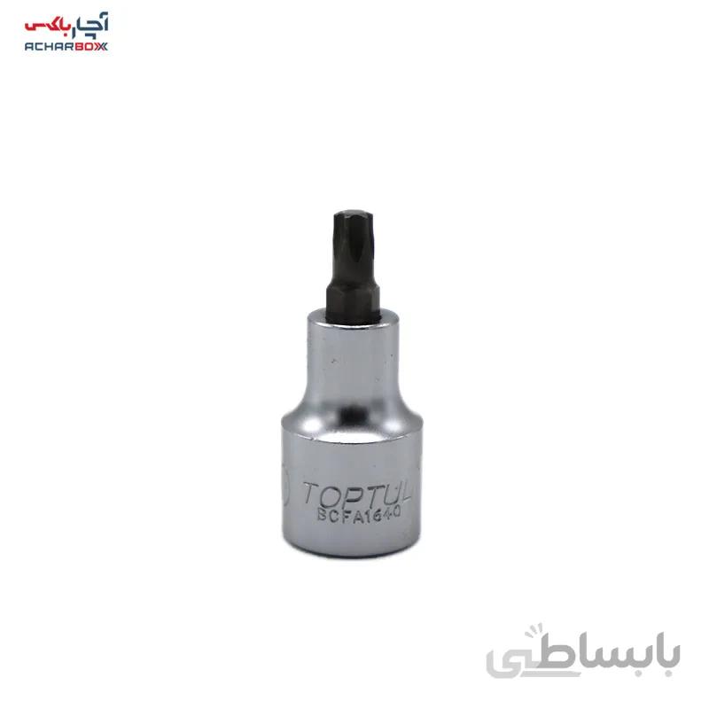 بکس ستاره ای T25 تاپ تول مدل TOPTUL BCFA1625
