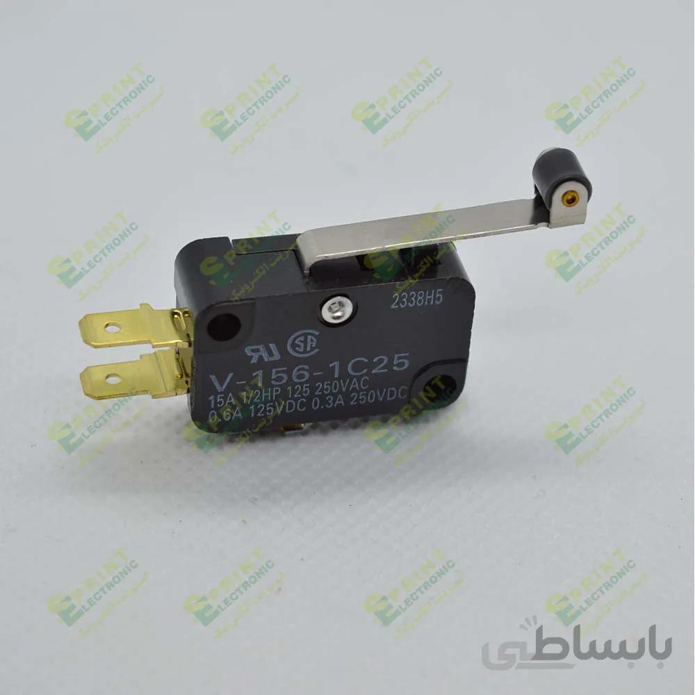 میکروسوییچ غلتک بلند 16 آمپر Omron V-156-1C25