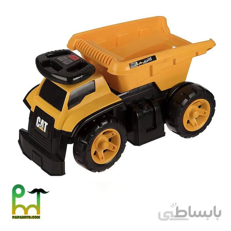 ماشین بازی زرین تویز مدل کامیون سوپر معدن کاترپیلار Caterpillar F5 ا Zarrin Toys Mini Truck Super F5 Caterpillar