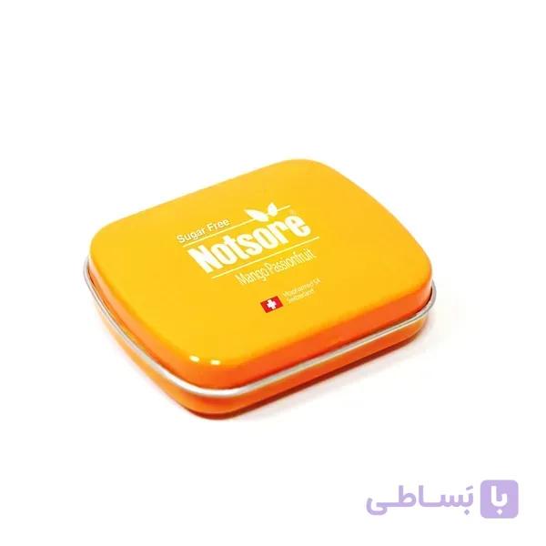 آبنبات خوشبوکننده دهان ناتسور طعم انبه پشن فروت بدون قند ا Notsore sugar free mouth freshener- mango- passionfruit