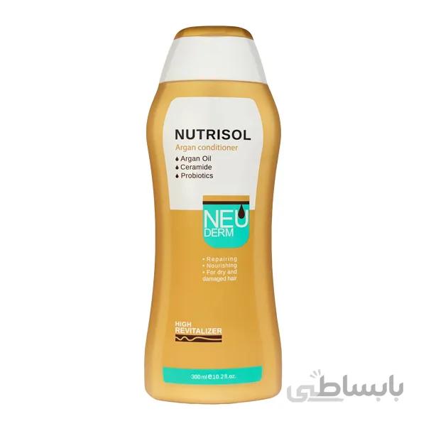 نرم کننده مو آرگان نوتریسل نئودرم ا Neuderm Nutrisol Argan Oil Conditioner