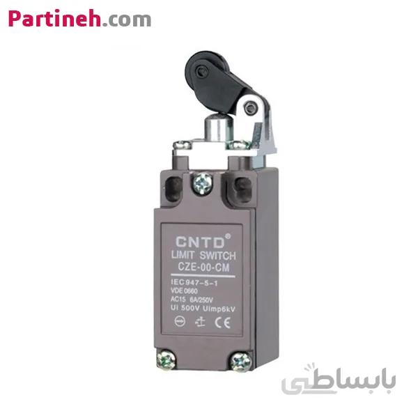 میکرو سوئیچ طرح ارش فشاری قرقره دار CNTD مدل CZE-00-CM/SI ا CNTD Limit switch