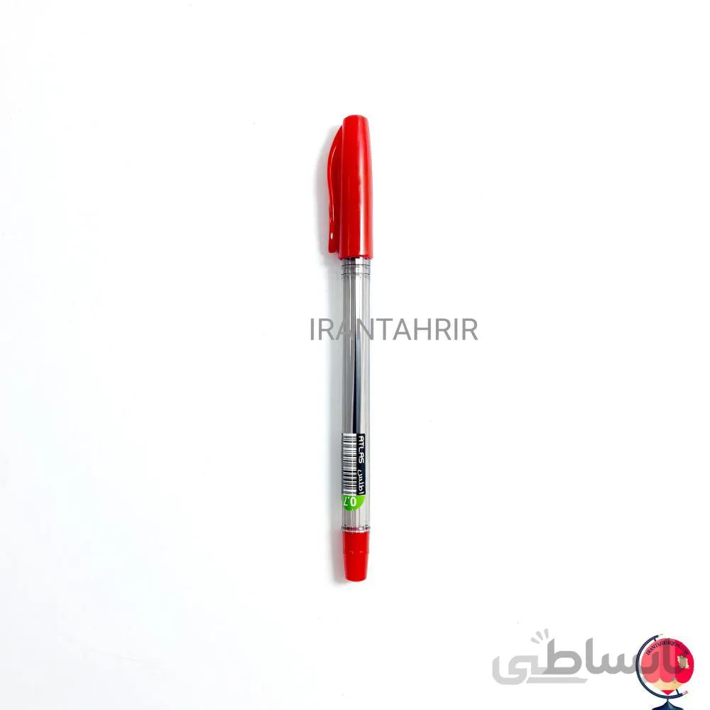 خودکار اطلس 0.7 ریزنویس قرمز