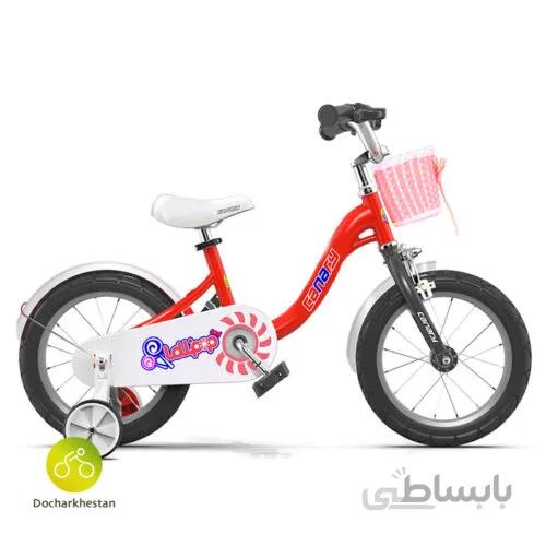 دوچرخه بچه گانه قناری مدل لالی پاپ سایز ۱۶