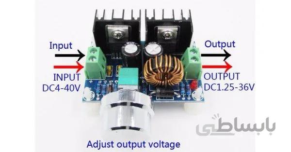 ماژول رگولاتور کاهنده 8 آمپر 200 وات XL4016E1