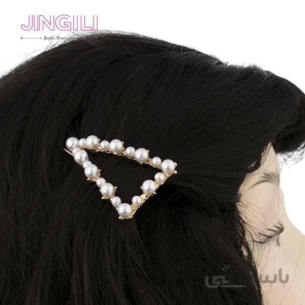 گیره مو مرواریدی کد cw0095