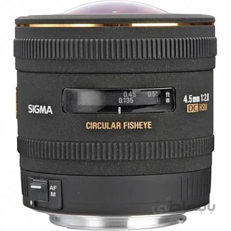 Sigma 4.5mm f/2.8 EX DC HSM Circular Fisheye - Canon Mount ا Sigma 4.5mm f/2.8 EX DC HSM Circular Fisheye - Canon Mount
