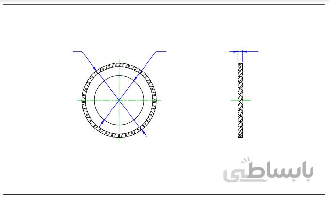 واشر دندانه دار 14