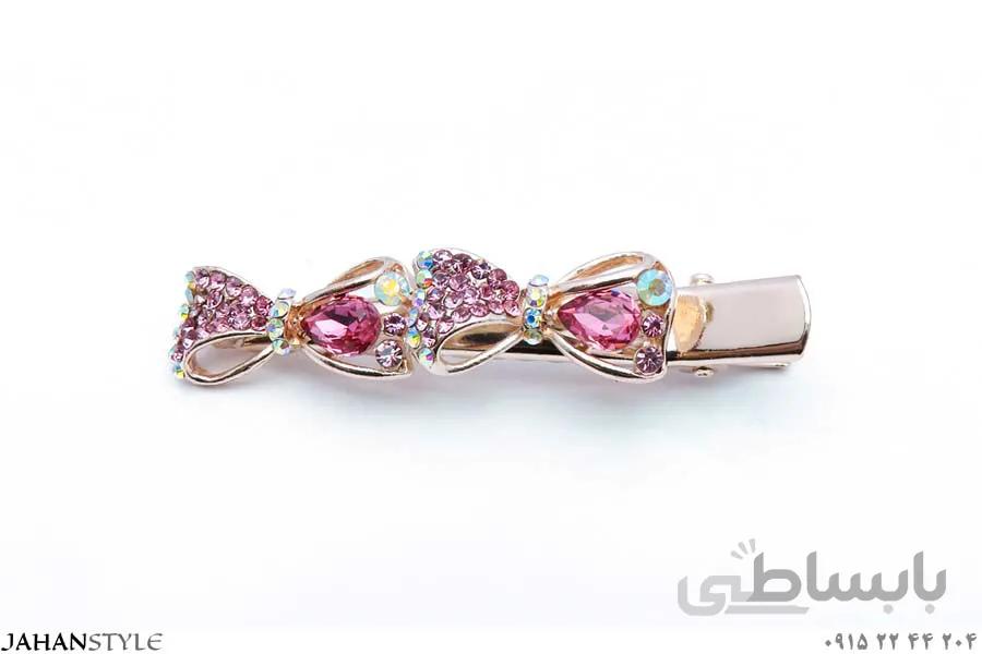 گیره موی دخترانه طرح پاپیون