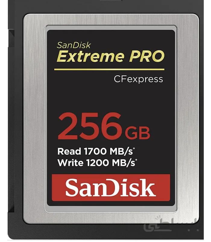 کارت حافظهSanDisk 256GB Extreme PRO CFexpress Card Type B - SDCFE-256G-GN4IN