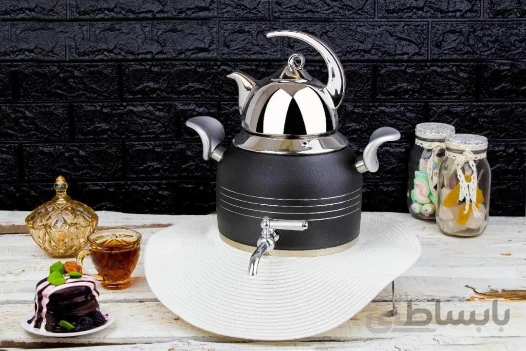 کتری و قوری استیل طرح گروپ ۹۱۷