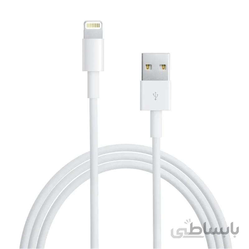 کابل شارژ اپل USB به لایتنینگ اورجینال 1 متر مدل MXLY2ZM/A