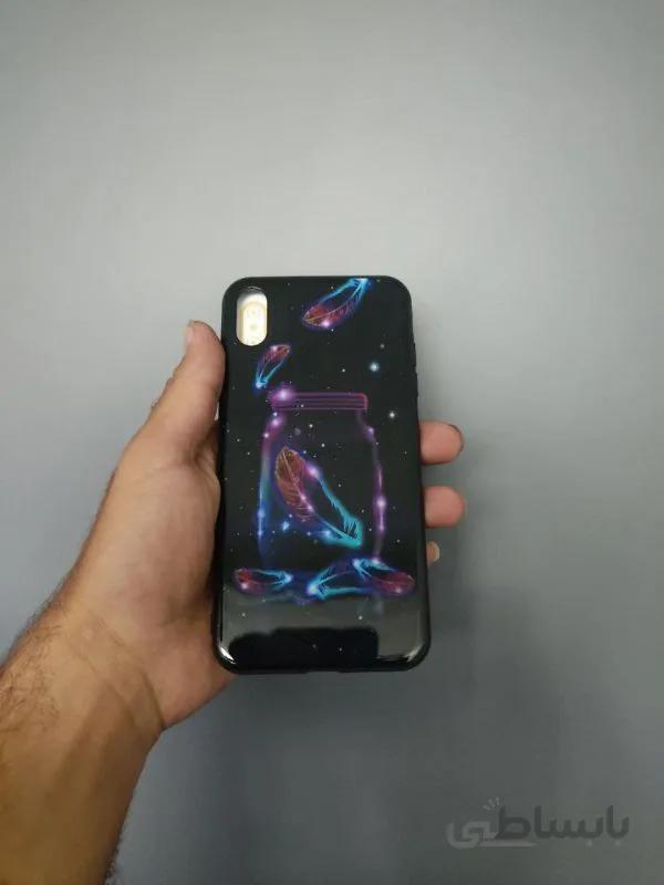 قاب گوشی اپل ایفون xsmax طرح پر