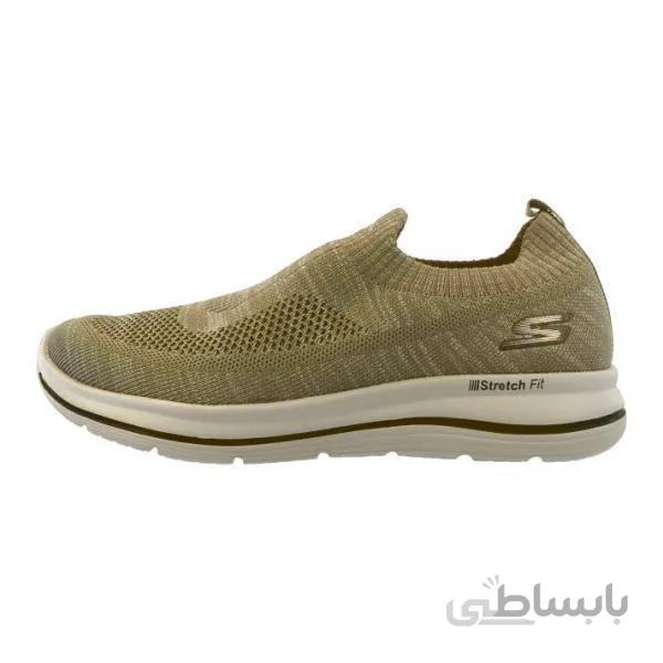 کفش پیاده روی مردانه اسکچرز مدل StrechFit Insights 520 BEG