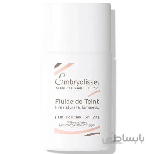 کرم پودر حاوی ضد آفتاب آمبریولیس Embryolisse حجم ۳۰ میل ا Embryolisse Liquid Foundation 30ml