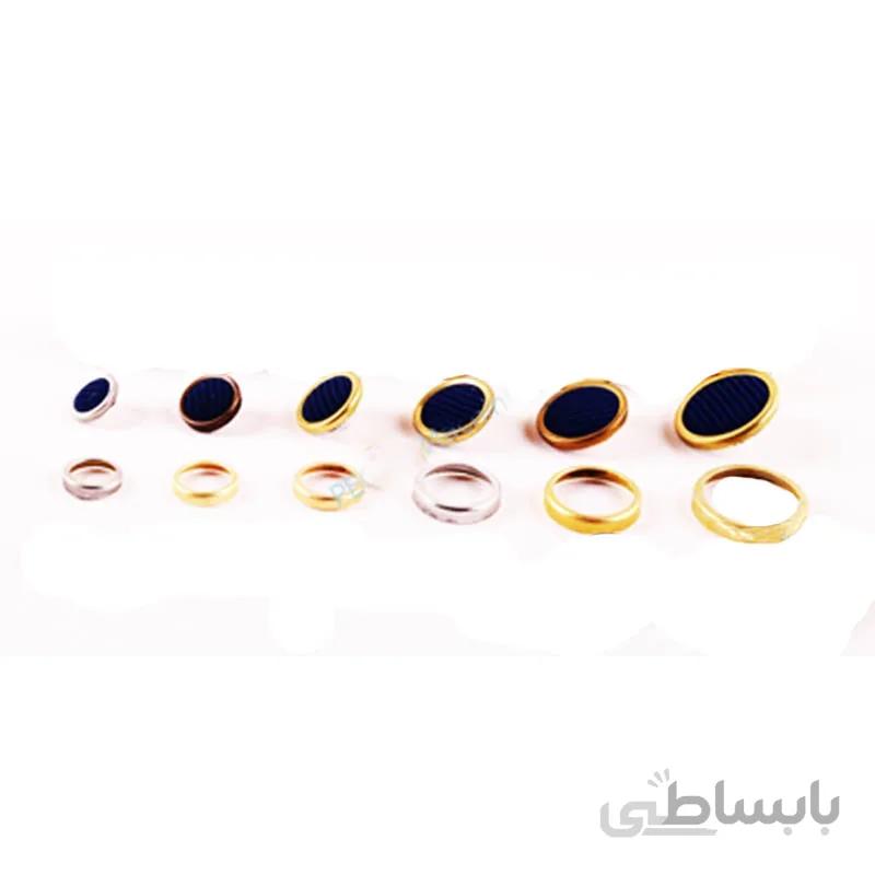 حلقه دور دکمه