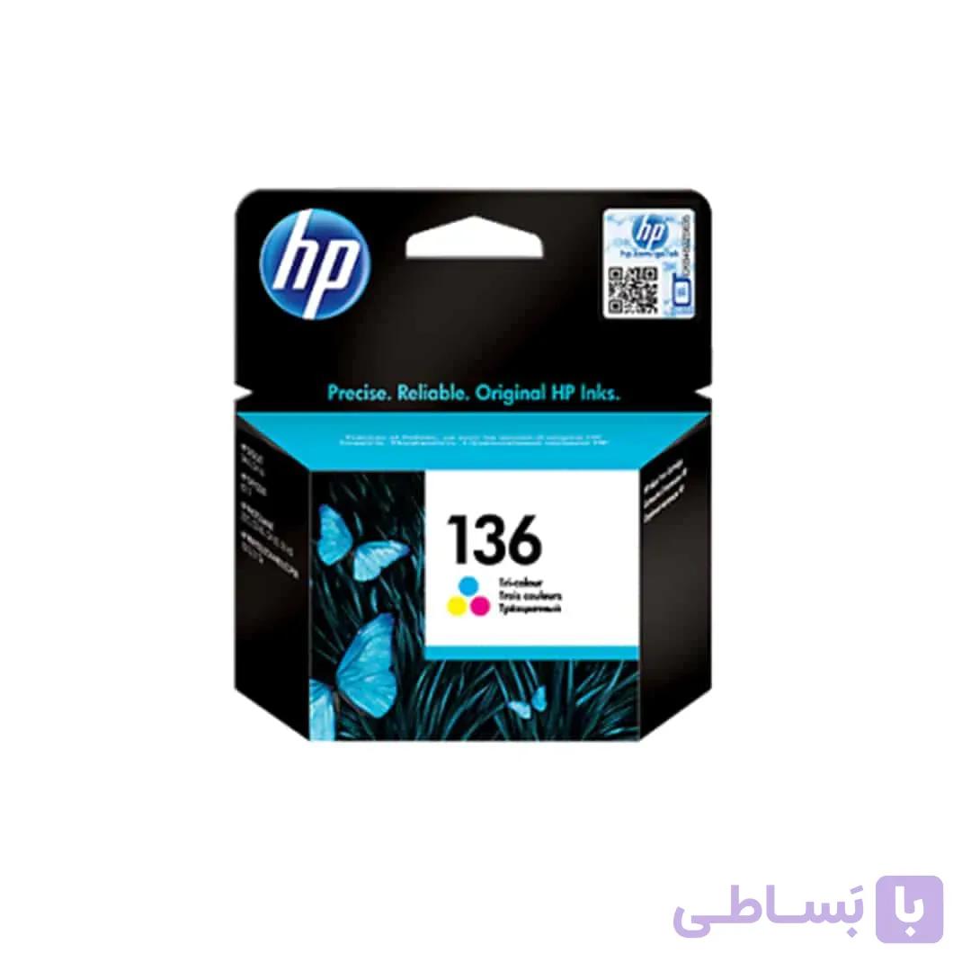 کارتریج پرینتر اچ پی مدل 136رنگی