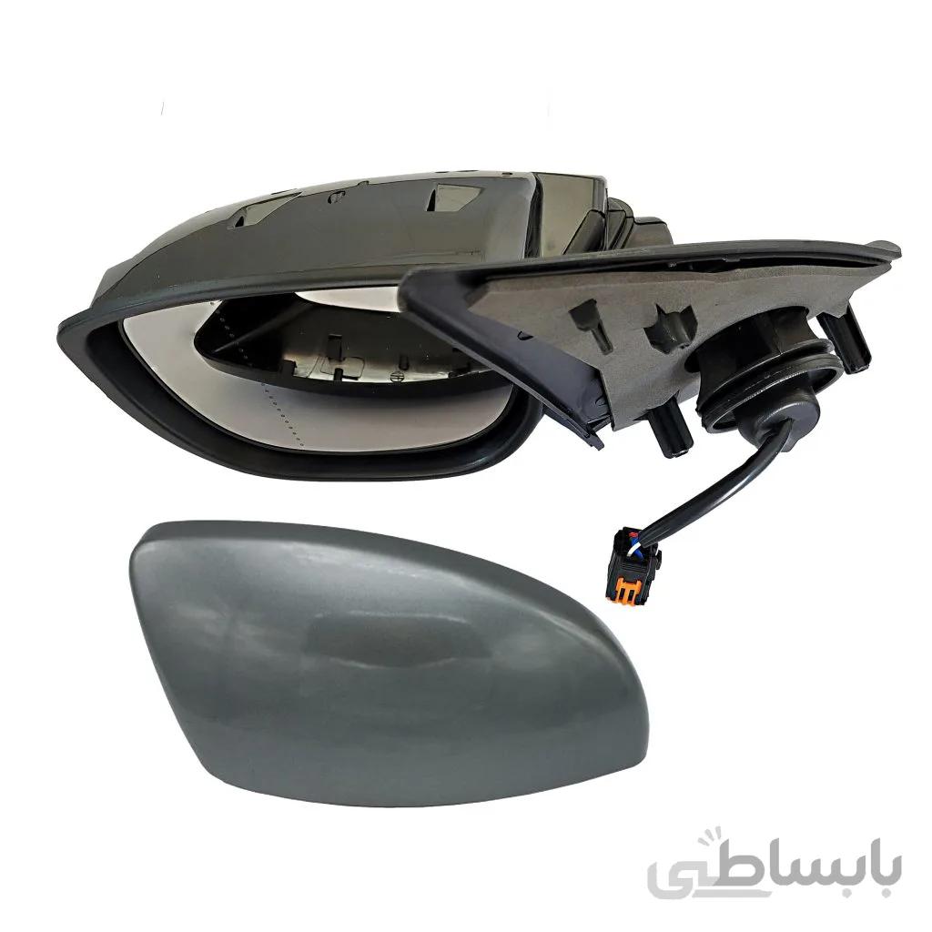 آینه بغل چپ راهنمادار پژو 207 فلاپ نوک مدادی کاوج