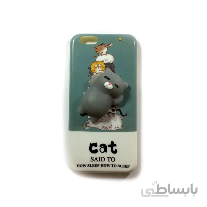 قاب فانتزی اپل iPhone 6/6s با طرح گربه شکمو