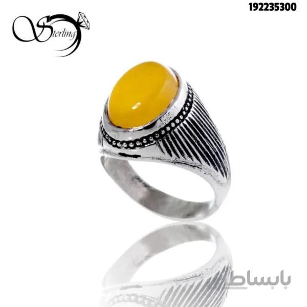 انگشتر نقره مردانه شرف کد:۱۸۹۴