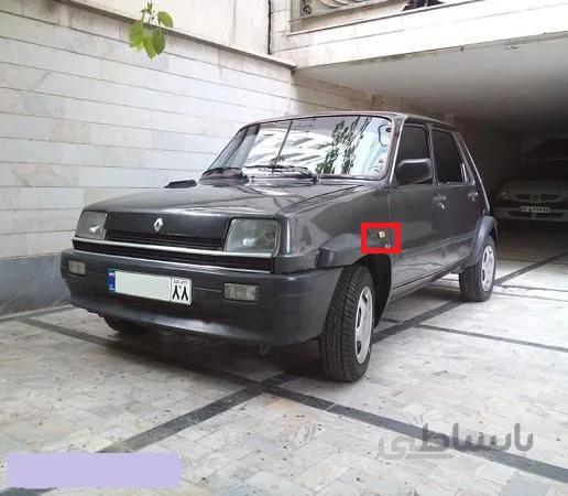 چراغ راهنمای بغل گلگیر پی کی جفتی