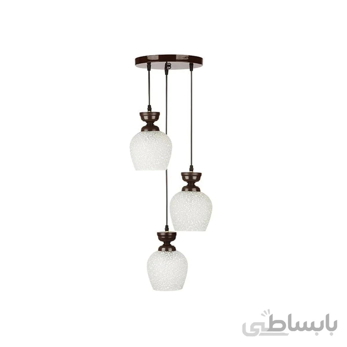 چراغ آویز ۳ شعله چشمه نور کد G554/3H