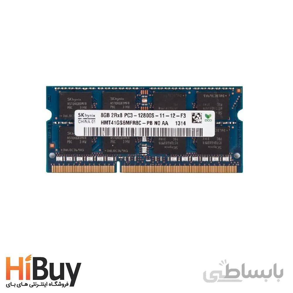 رم لپ تاپ اسکای هاینیکس مدل DDR3 12800S MHz ظرفیت 8 گیگابایت ا Sky Hynix DDR3 12800s MHz RAM - 8GB