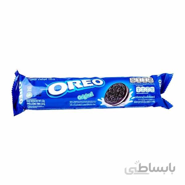 بیسکویت اوریو اورجینال وزن 133 گرم