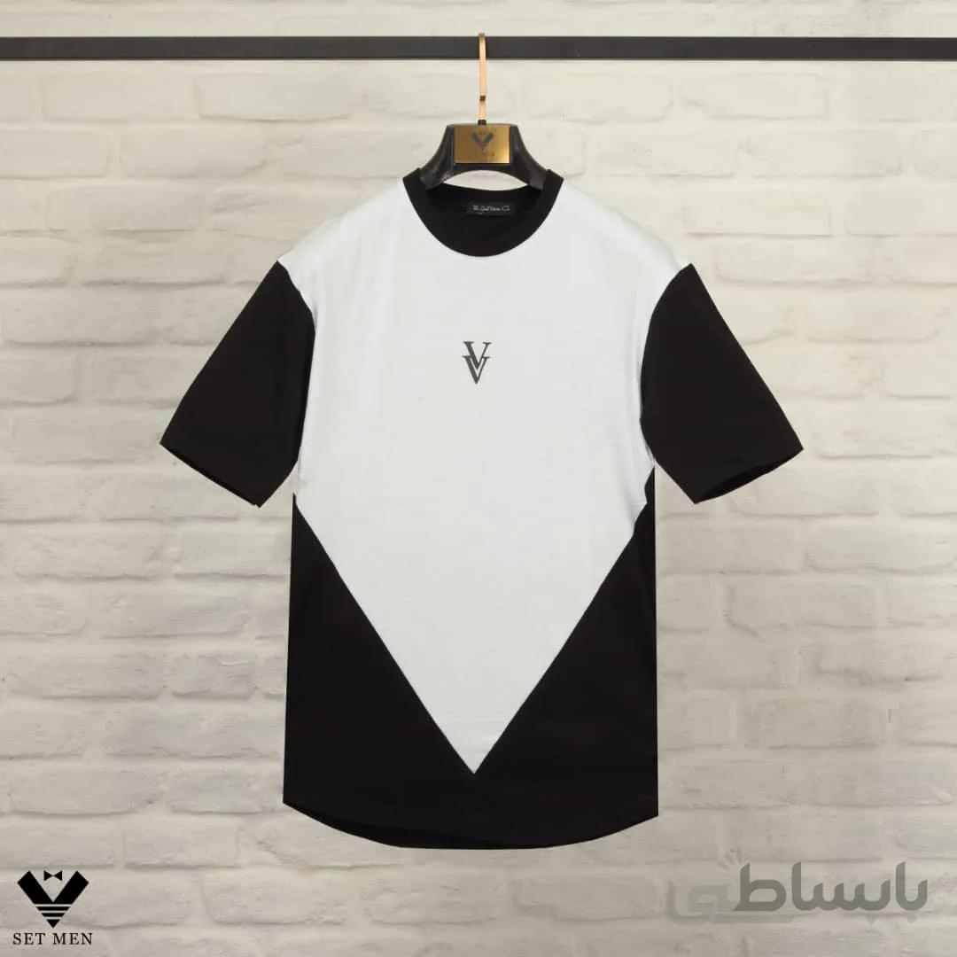 تیشرت دبل v یقه گرد tg139