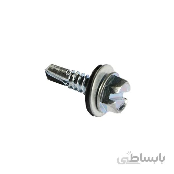 پیچ شیروانی سرمته مدل 19-14 بسته 100 عددی