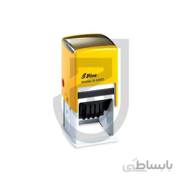 مهر ژلاتینی تاریخ دار مربع Shiny S-530 Dater