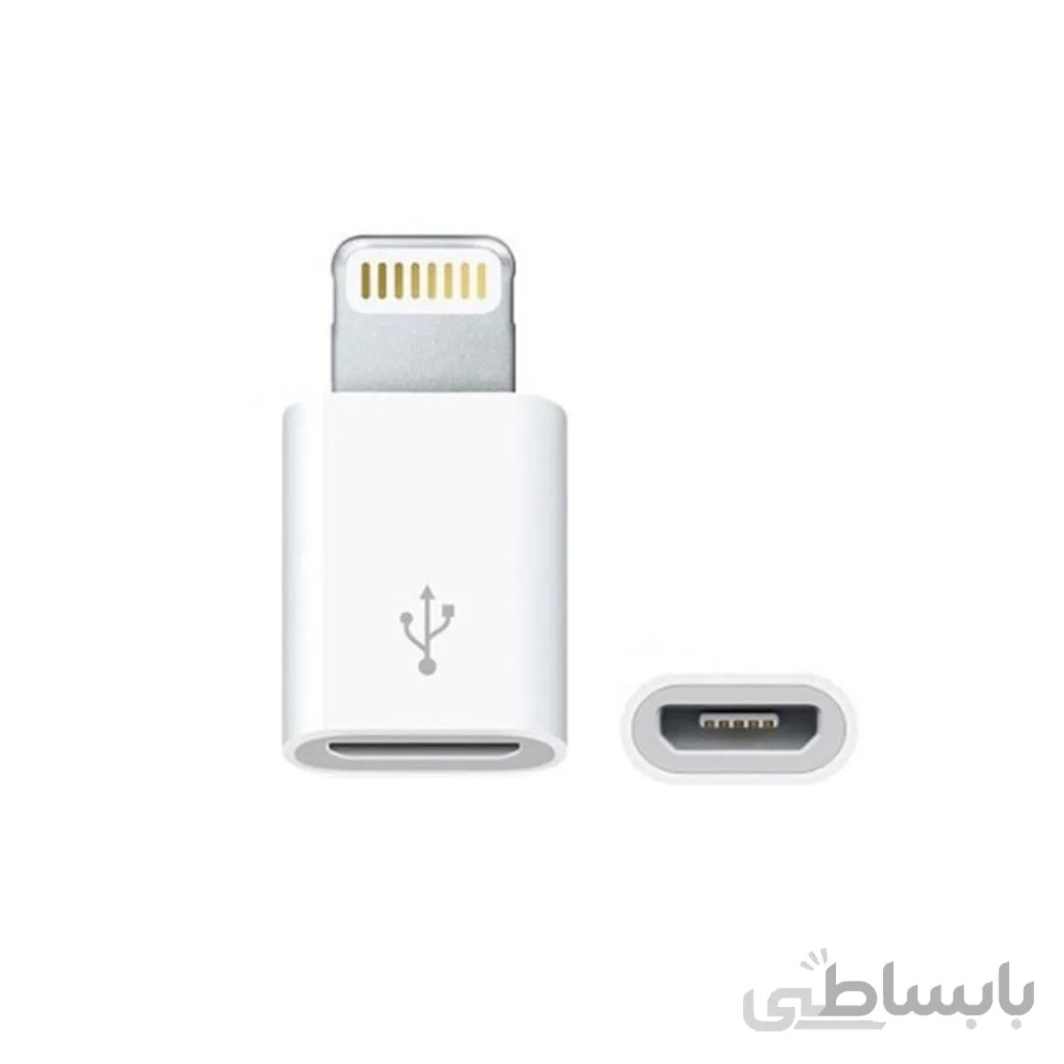 تبدیل micro usb به لایتنینگ مدل L5