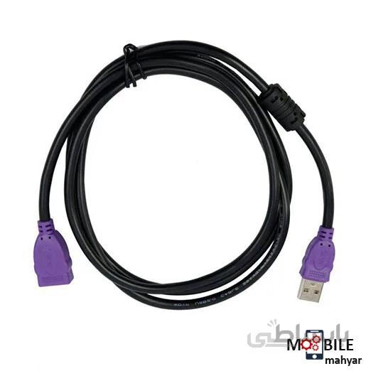 کابل افزایش طول USB دیتکس پلاس 1.5m