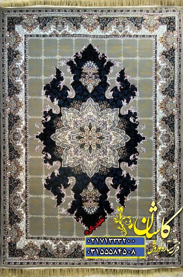 کارخانه فرش کاشان طرح هیوا فیلی 500 شانه