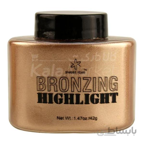 هایلایتر پودری سوییت رز (Sweet Rose Bronzing Highlight)