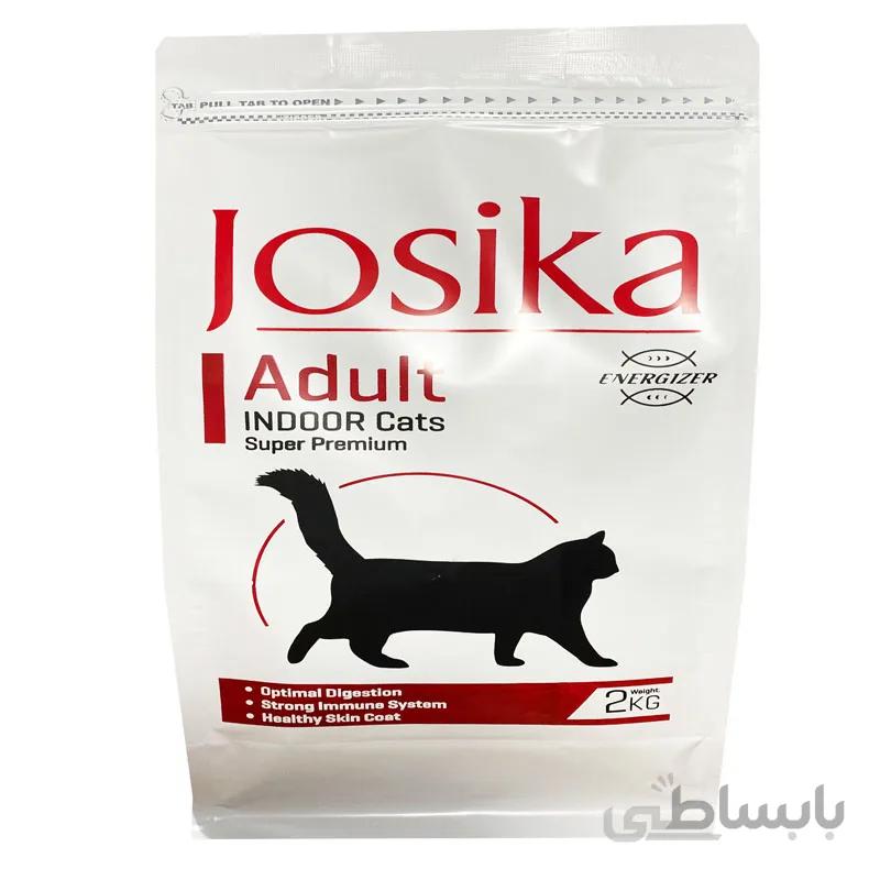 غذای خشک گربه ژوسیکا مدل adult وزن 2 کیلوگرم