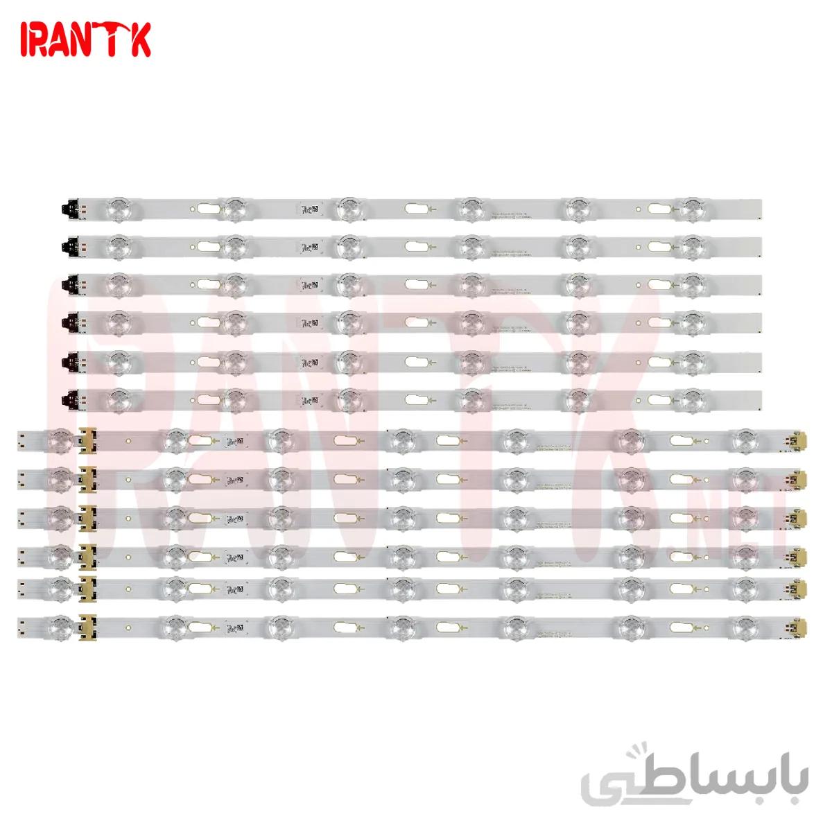 بک لایت 50 اینچ سامسونگ 50KU و 50MU کیفیت عالی